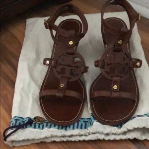 Authentic Tori Burch Miller Wedge